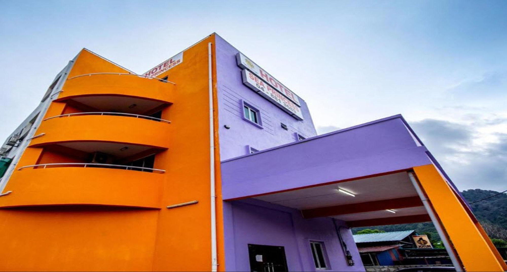 Sea Princess Hotel Teluk Bahang Bagian luar foto
